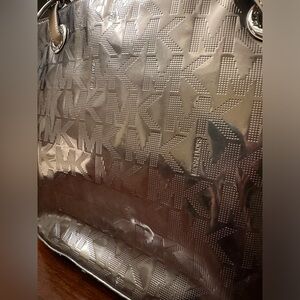 Michael Kors metallic tote